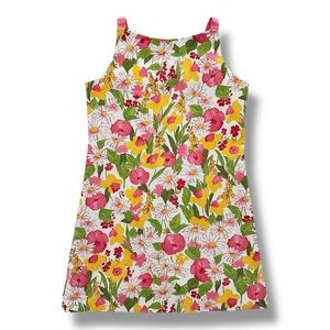 Florence Eiseman | Floral Printed Slub Dress (14)